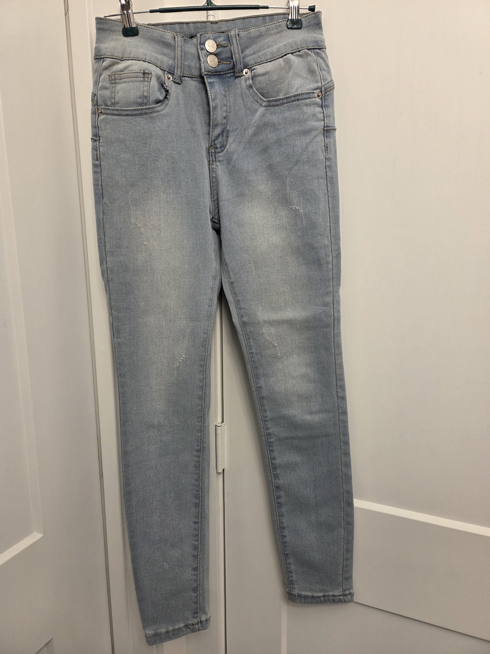 Light Blue High-Waist Women’s Jeans - Classic Stretch Denim